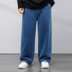 Denim Semi Baggy – SKY BLU & ASH