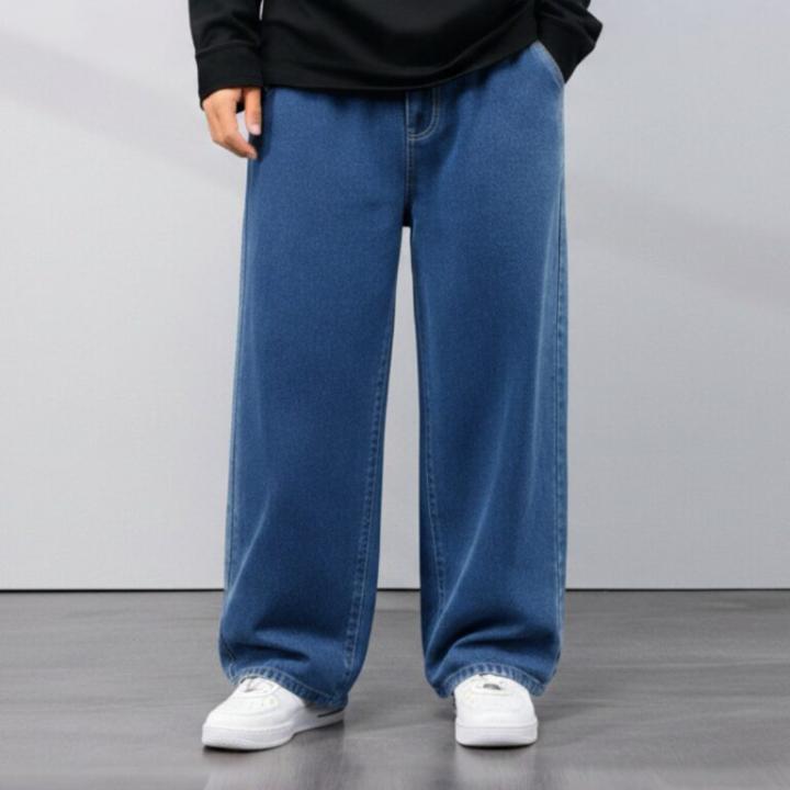 Denim Semi Baggy – SKY BLU & ASH